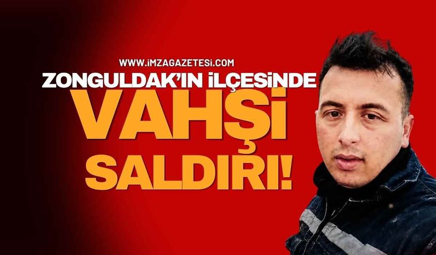 Zonguldak'ın İlçesinde Vahşi Saldırı!