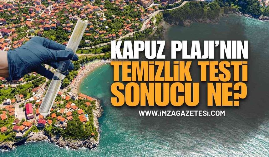 Zonguldaklıların Merak Ettiği Soru Cevabını Buldu: Kapuz Plajı Temiz mi, Denize Girilir mi? İşte Resmi Analiz Sonuçları!