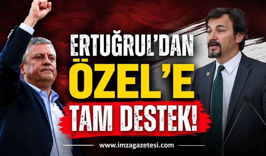 Yeni Parti Zonguldak Milletvekili Eylem Ertuğrul’dan Özgür Özel’e Destek: “Aynı Mücadeleyi Vermekten Onur Duyuyoruz”