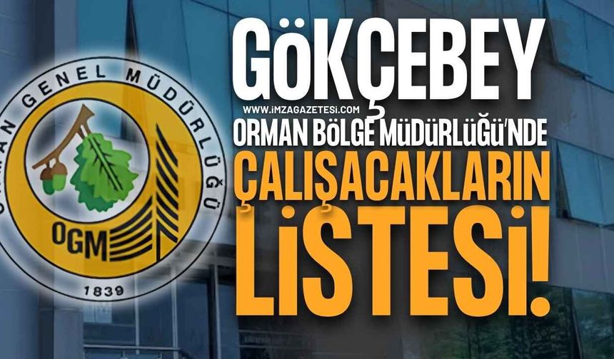 Gökçebey Orman Fidanlık Müdürlüğü İUP Kura Sonuçları Açıklandı!