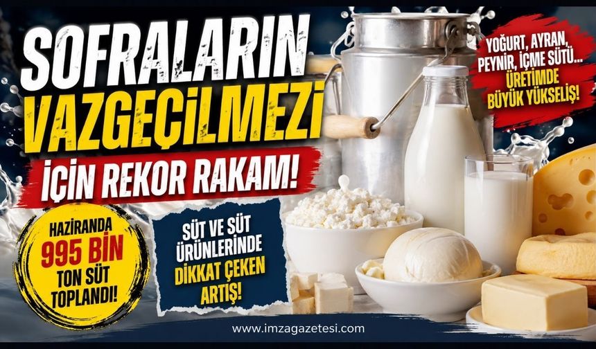 Sofraların Vazgeçilmezi İçin Rekor Rakam!