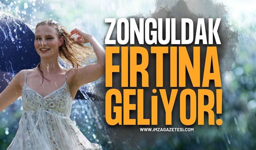 Zonguldak Fırtına Geliyor: Meteoroloji Zonguldak'ı Uyardı!