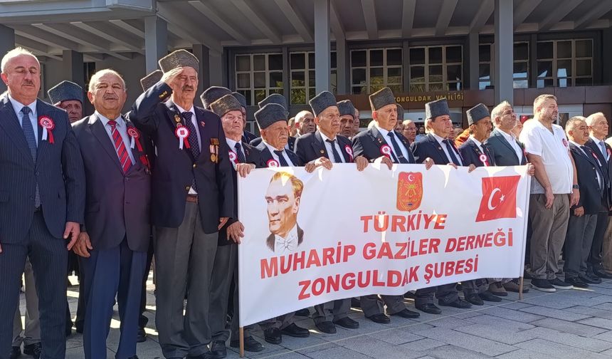 Zonguldak’ta 19 Eylül Gaziler Günü Coşkuyla Kutlandı; Çantaş: ​"Gazilik Vatan İçin Bedel Ödemektir" Dedi