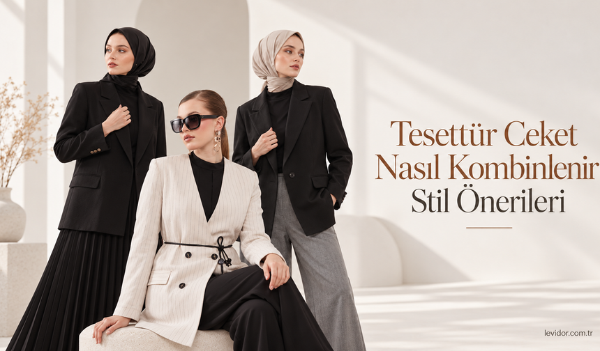 Tesettür Ceket Nasıl Kombinlenir? Stil Önerileri
