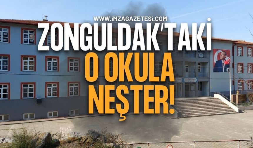 Zonguldak’taki O Okula Neşter!