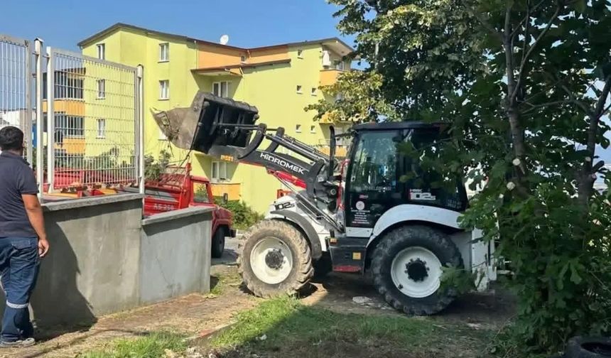 Okul Bahçesinde Gerçekleştirildi!