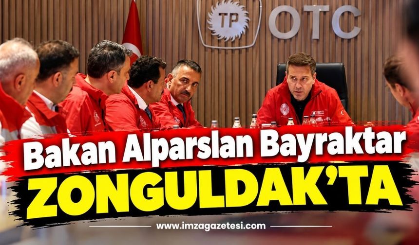 Enerji ve Tabii Kaynaklar Bakanı Alparslan Bayraktar Zonguldak'ta