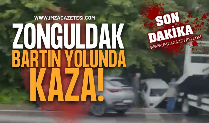 Zonguldak-Bartın Yolunda Kaza
