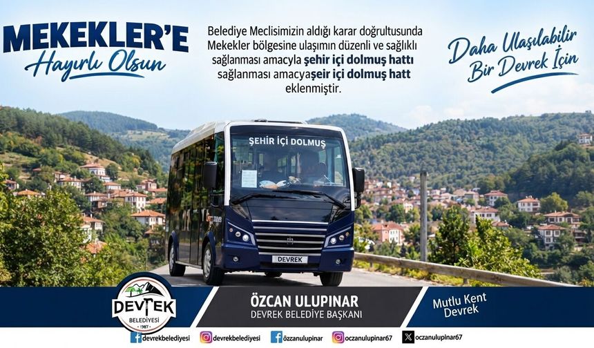 Mekekler’e Hayırlı Olsun!