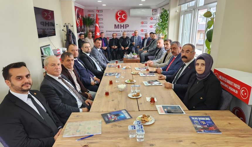 MHP Zonguldak İl Başkanı Orhan Korkmaz Mazbatasını Aldı