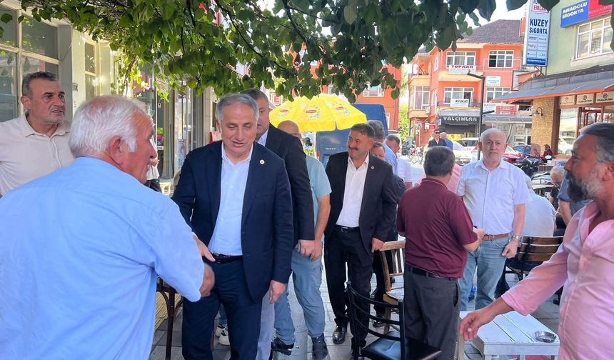 Milletvekili Bozkurt Ve AK Parti Heyetinden Yoğun Saha Mesaisi