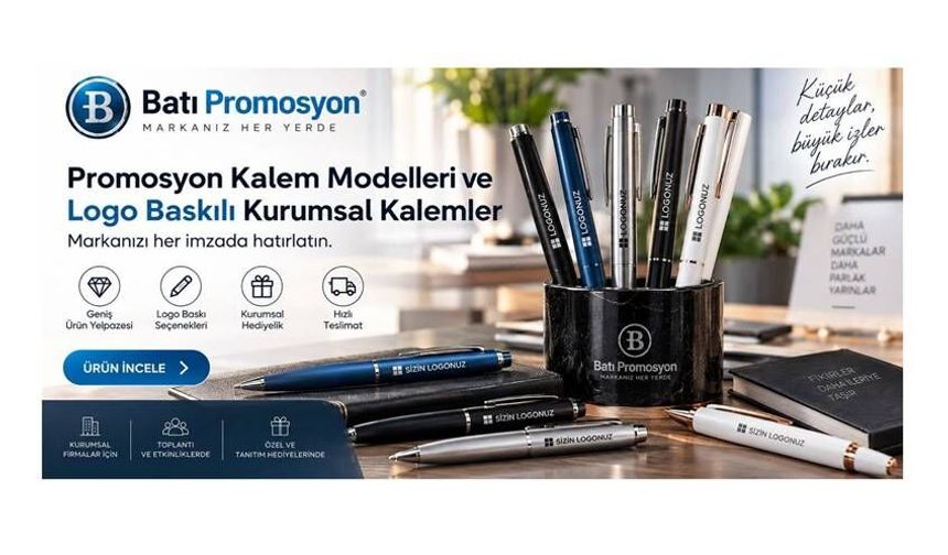 Promosyon Kalem ile Markanızı Daha Görünür Hale Getirin