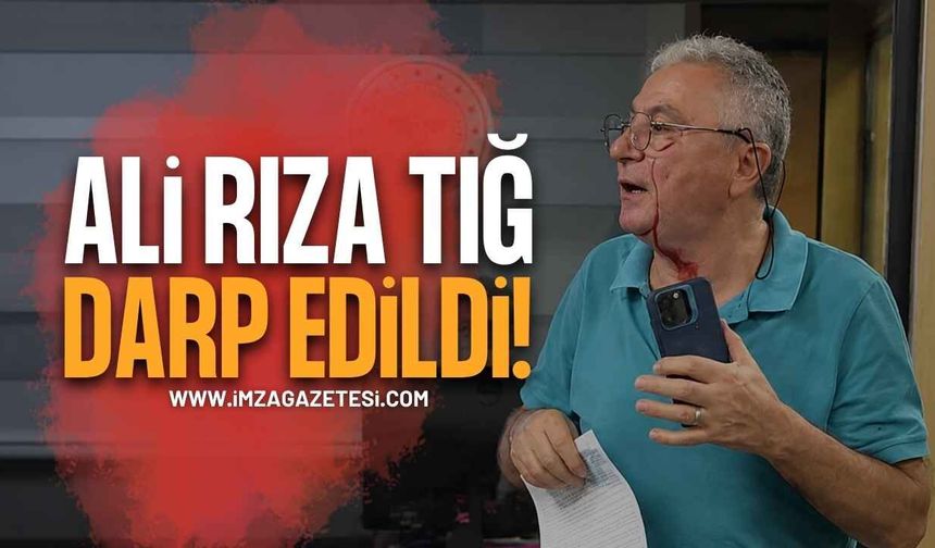 Pusula Gazetesi Sahibi Ali Rıza Tığ Darp Edildi