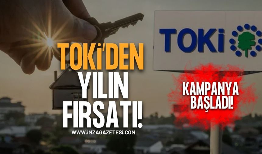 TOKİ'den Yılın Fırsatı. İndirim Kampanyası Başladı