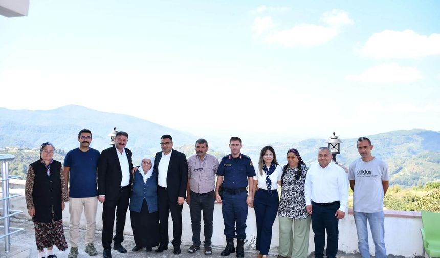 Gümeli’de Protokolden Şehit Ailesine Anlamlı Ve Duygu Dolu Ziyaret