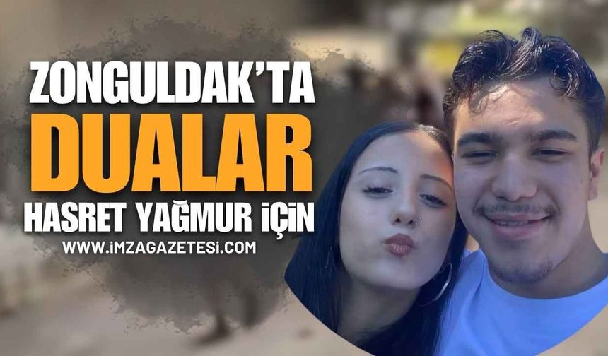 Zonguldak'ta Dualar Hasret Yağmur İçin
