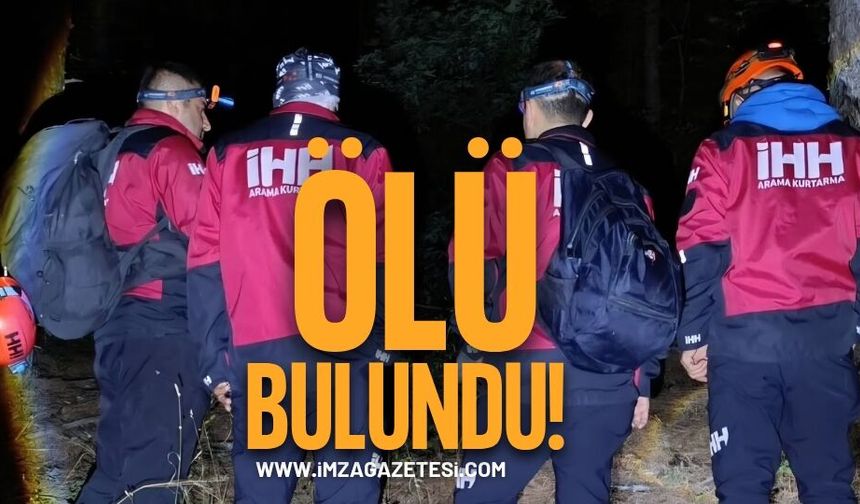 Kayıp vatandaş ormanda ölü bulundu