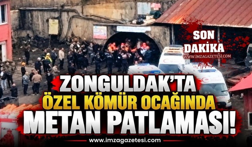 Zonguldak'ta Özel Kömür Ocağında Metan Patlaması!