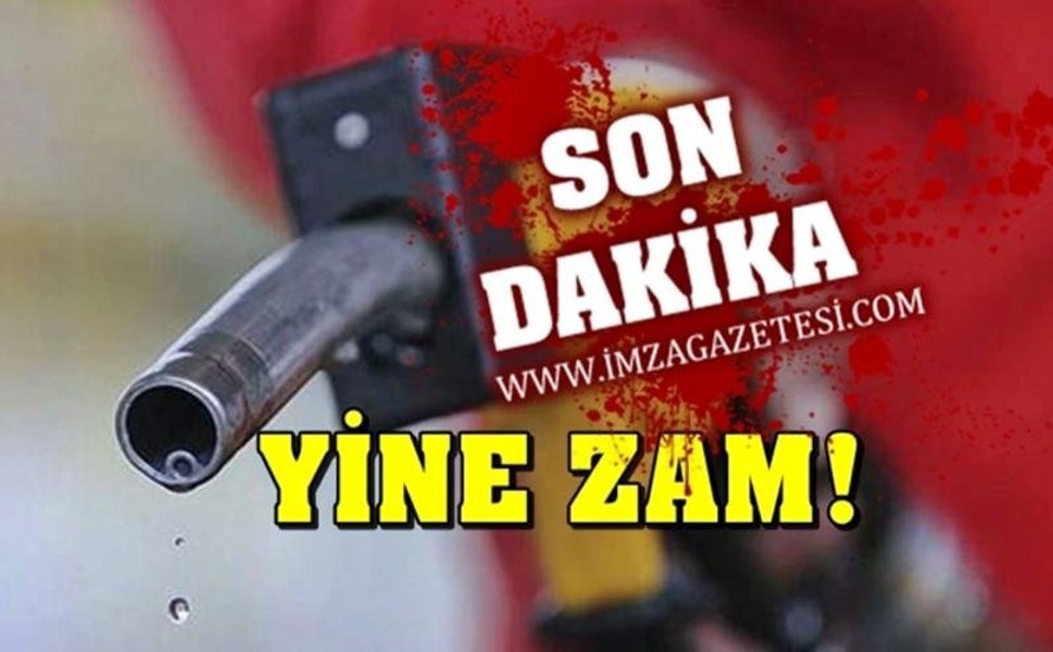 Dün İndirim Yapılan Benzin ve Motorine Bugün Zam!