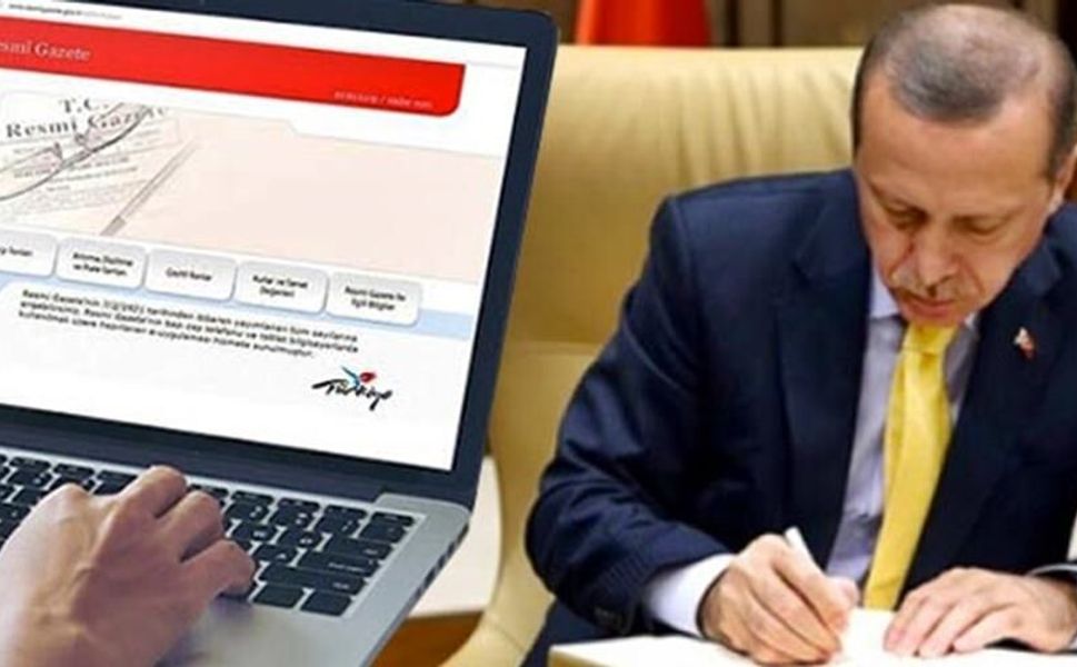 Cumhurbaşkanı Erdoğan'dan 5 Üniversiteye Rektör Ataması