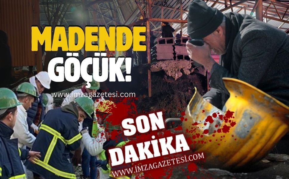 Maden Ocağında Göçük! 3 İşçi Enkaz Altında!