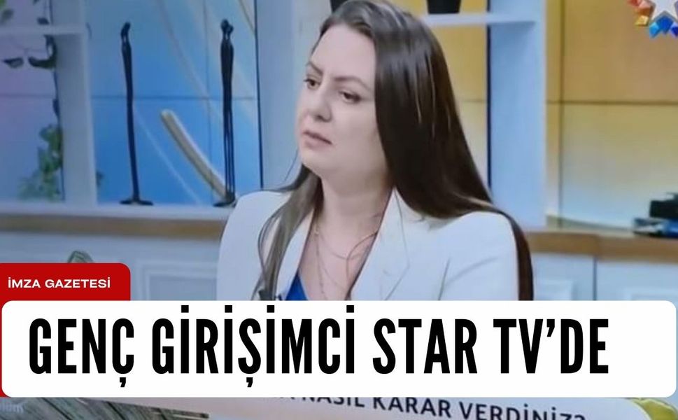 Zonguldaklı genç girişimci Star Tv’de!