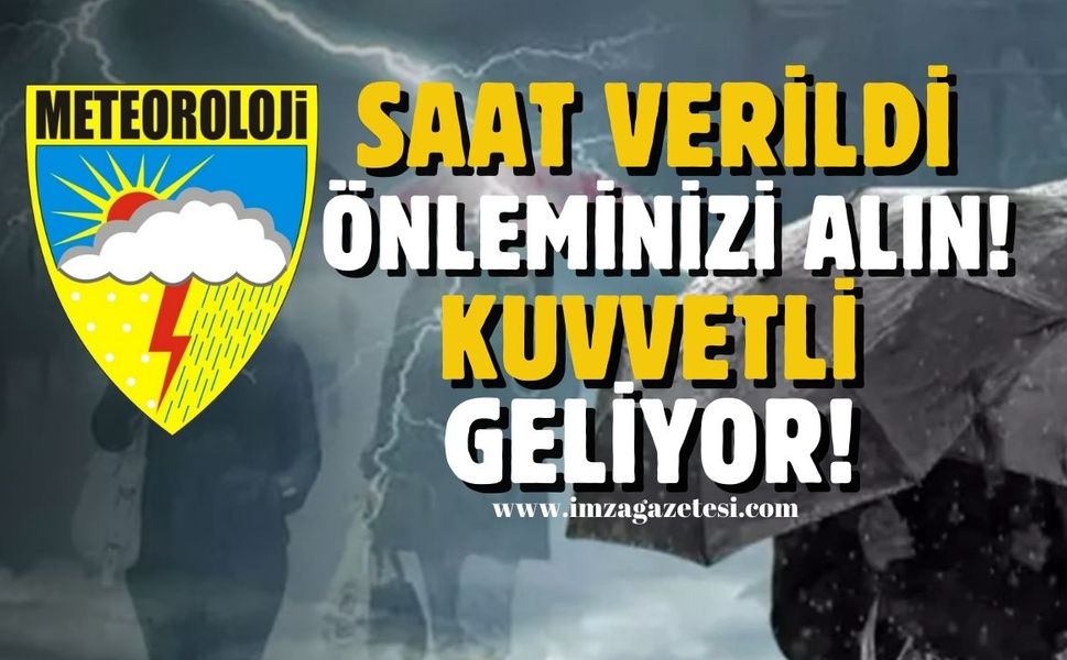 Saat verildi, kuvvetli geliyor! İşte Zonguldak, Bartın,Karabük,Kastamonu, Düzce ve Bolu için hava durumu...