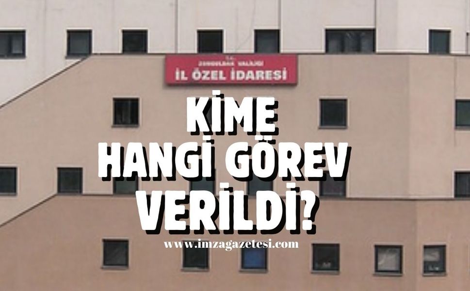 Zonguldak İl Genel meclisinde kime hangi görev verildi?
