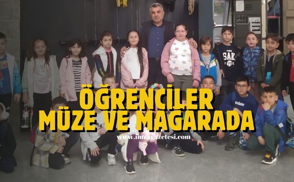 Karaelmas İlkokulu Öğrencileri Maden Müzesi ve Gökgöl Mağarası'nda...