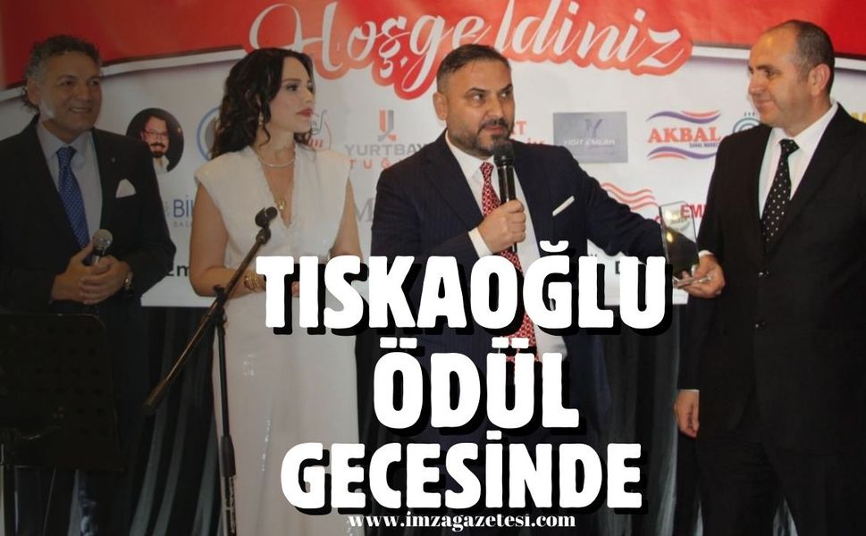 Tıskaoğlu, Best Of Zonguldak Marka Ödül Gecesinde!