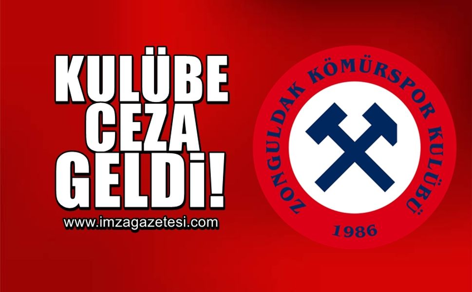 PFDK'ya sevk edilen Zonguldak Kömürspor'a ceza!