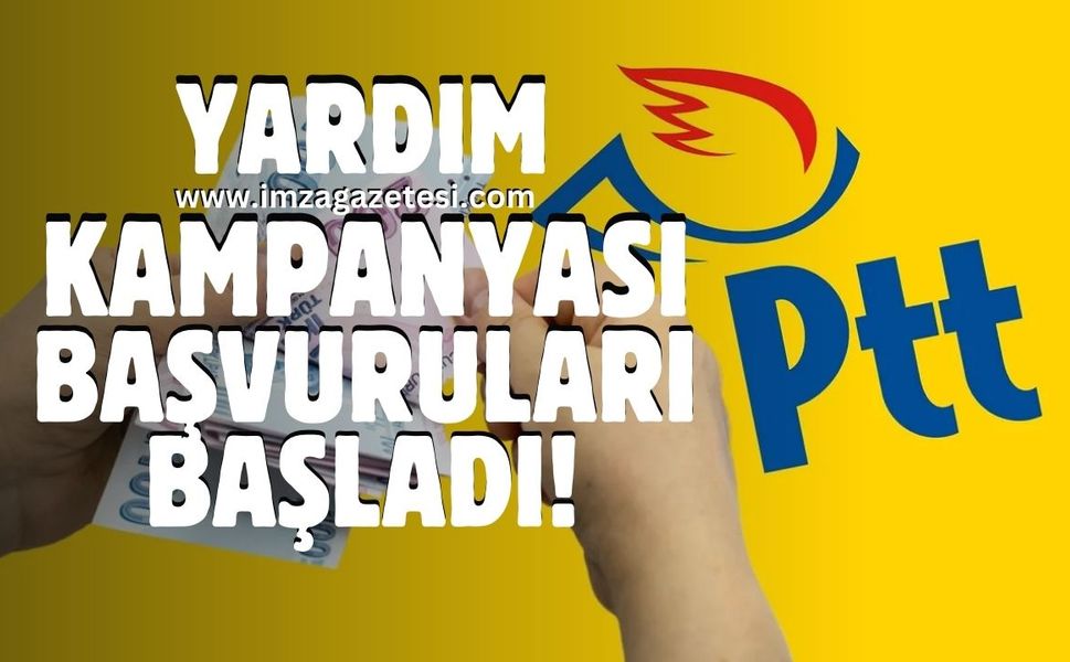 PTT'den Yardım Kampanyası: Nakit Avans İmkanı!