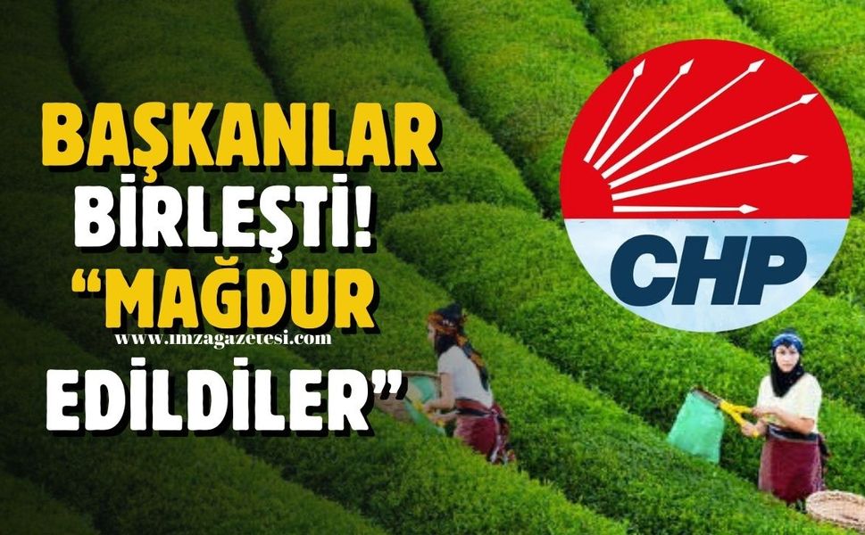 Zonguldak, Trabzon, Rize, Artvin, Giresun, Düzce dahil 20 CHP il başkanı ortak açıklama yaptı!