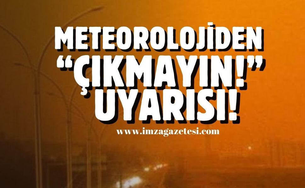 Meteorolojiden Zonguldak dahil birçok ile uyarı!