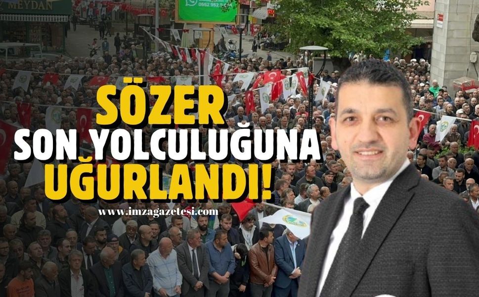 MHP Eski İlçe Başkanı Serhat Sözer son yolculuğuna uğurlandı!