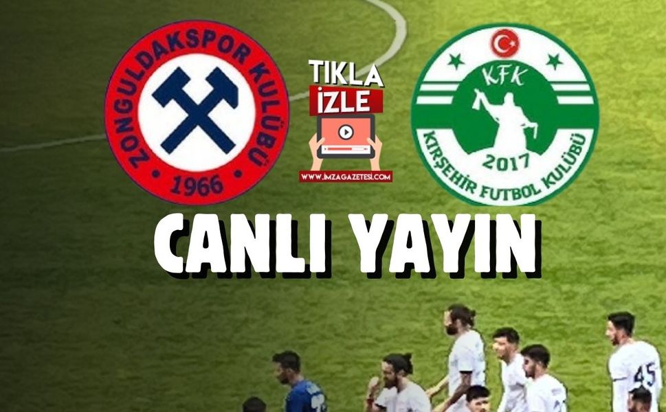 Zonguldak Kömürspor A.Ş. - Kırşehir Futbol Spor Kulübü maçı başladı.... CANLI YAYIN...
