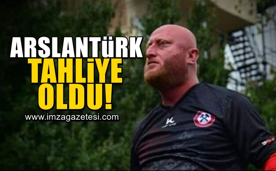 Zonguldak Kömürspor tribün lideri Taner Arslantürk tahliye oldu!