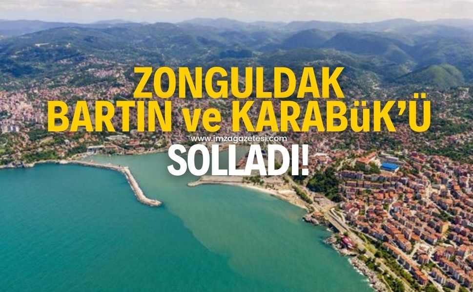 Zonguldak, Bartın ve Karabük'e fark attı