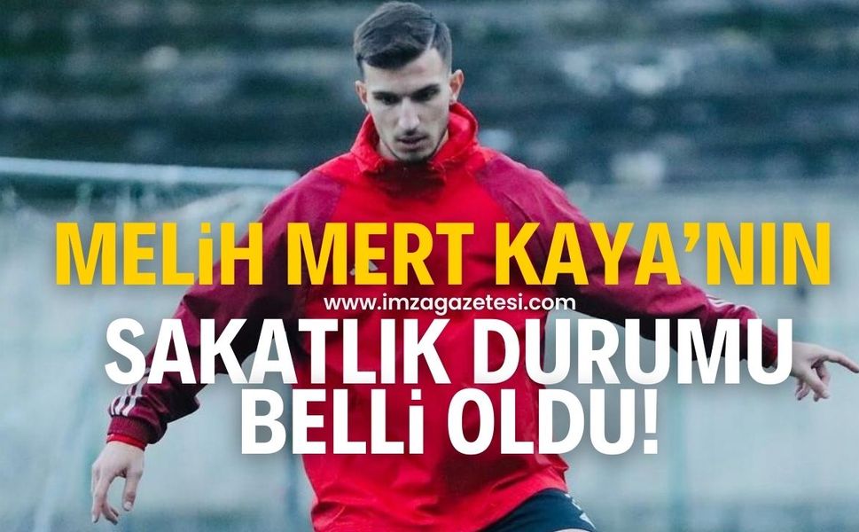 Melih Mert Kaya’nın sakatlık durumu belli oldu! | Zonguldak Spor Haberi