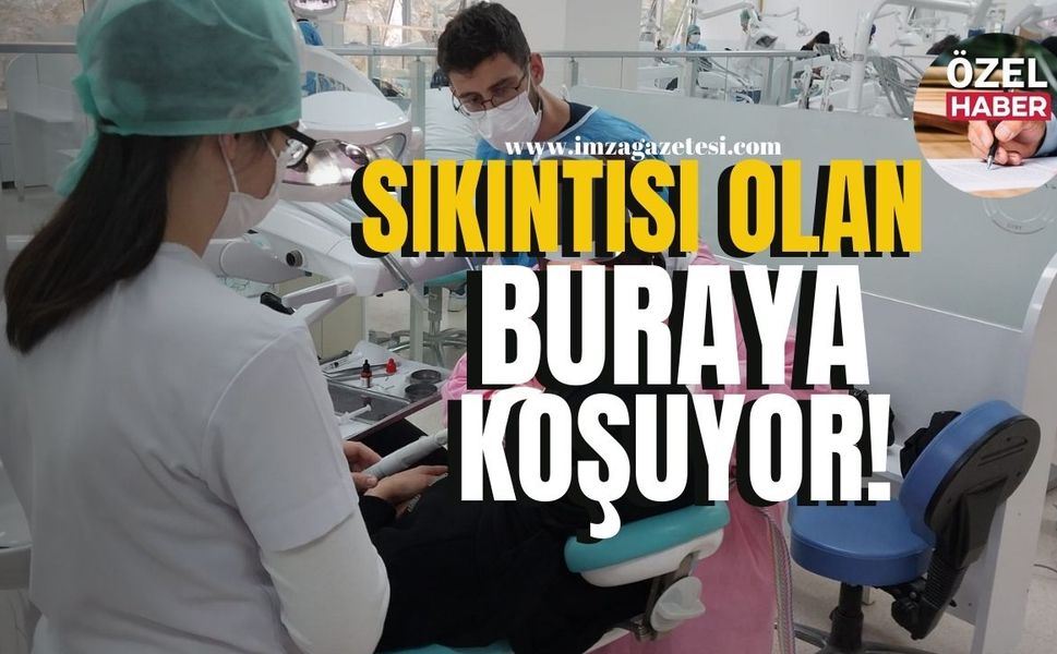 Sıkıntısı olan buraya koşuyor!