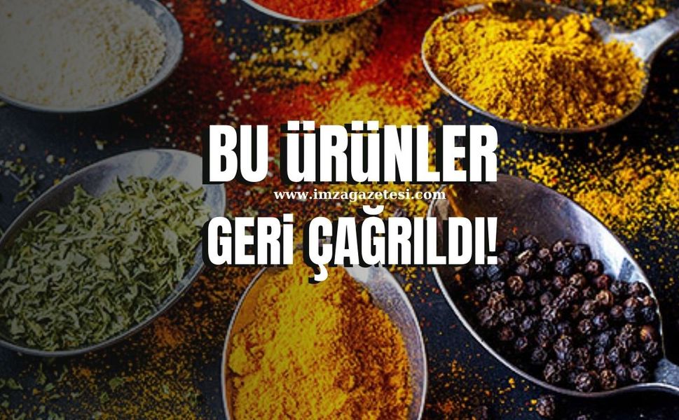 Alerjisi olanlar dikkat! Bu ürünler geri çağrıldı!