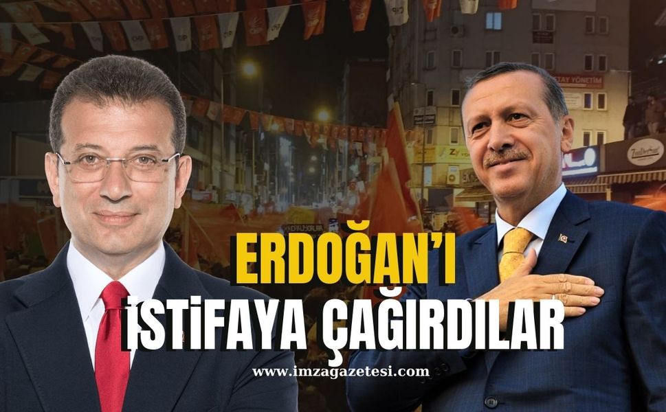 Zonguldak’ta Cumhurbaşkanı Erdoğan’ı istifaya çağırdılar