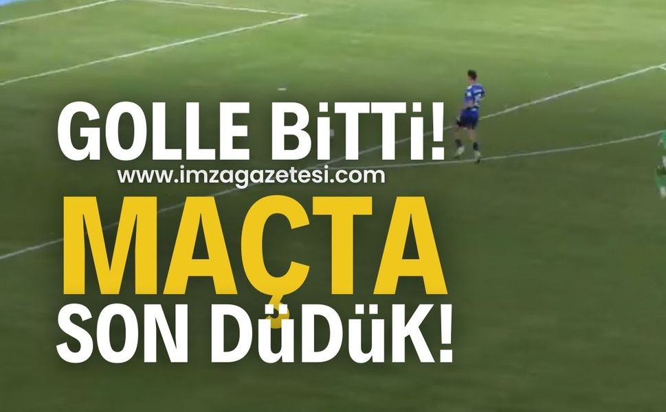 Maç Bitti: Zonguldakspor:0 Kahramanmaraş İstiklalspor:2
