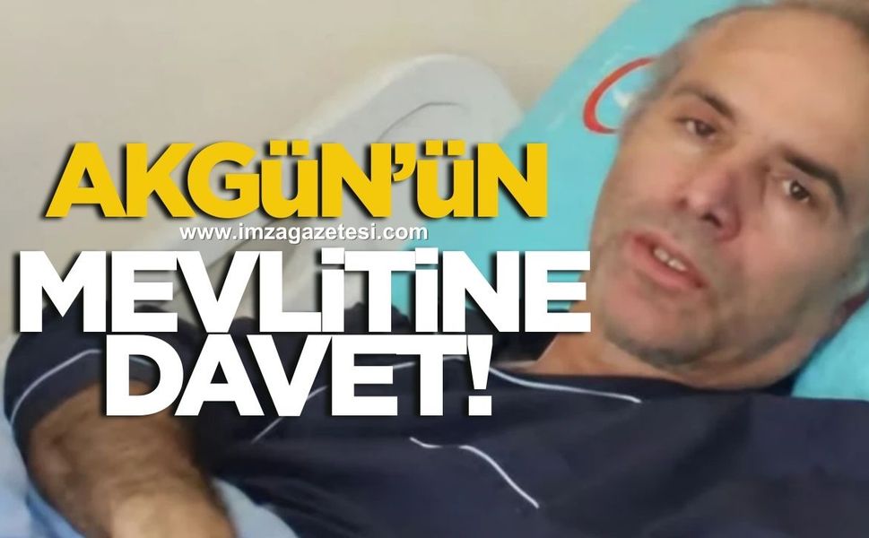 Muzaffer Akgün’ün mevlitine davet