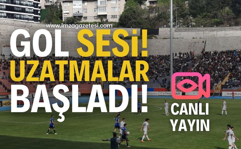 Zonguldakspor Kahramanmaraş İstiklalspor Maçında Gol Sesi