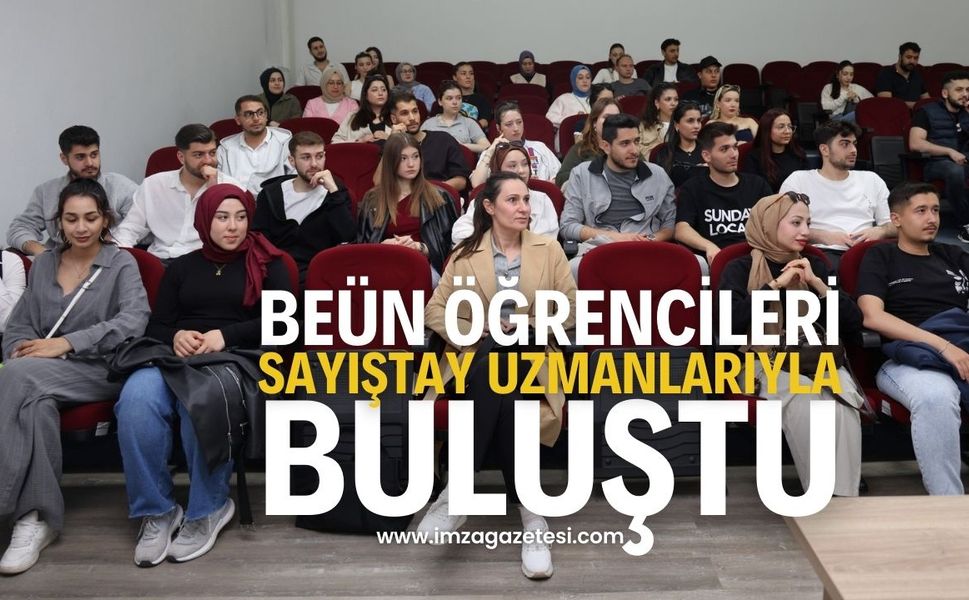 BEÜN Öğrencileri Sayıştay Uzmanlarıyla Buluştu...