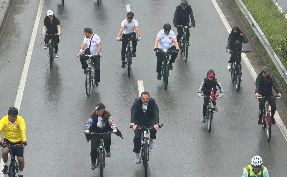 Kozlu'da pedallar gençlik için çevrildi!