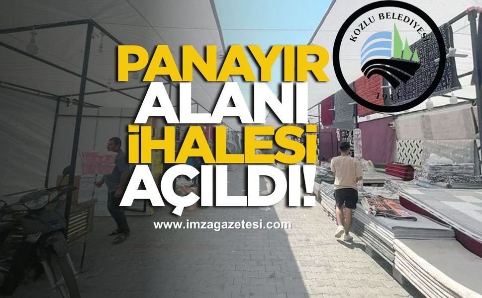 Kozlu Belediyesi Panayır Alanı İçin İhale Açtı!
