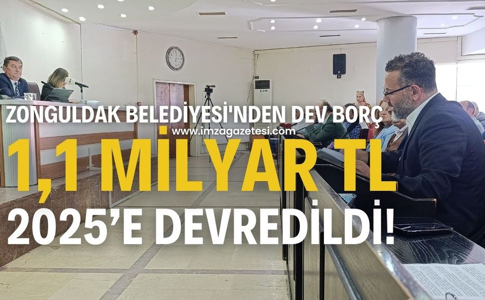Zonguldak Belediyesi'nde borç çanları çalıyor! Giderler gelirleri aştı, yatırımlar geride kaldı!