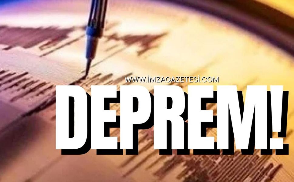 Türkiye'de 4.8 Büyüklüğünde Korkutan Deprem!